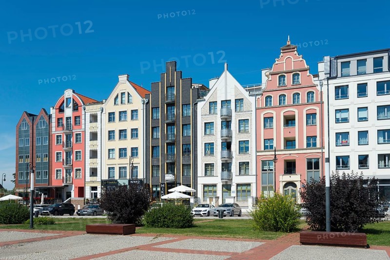 Houses in Rybacka Street