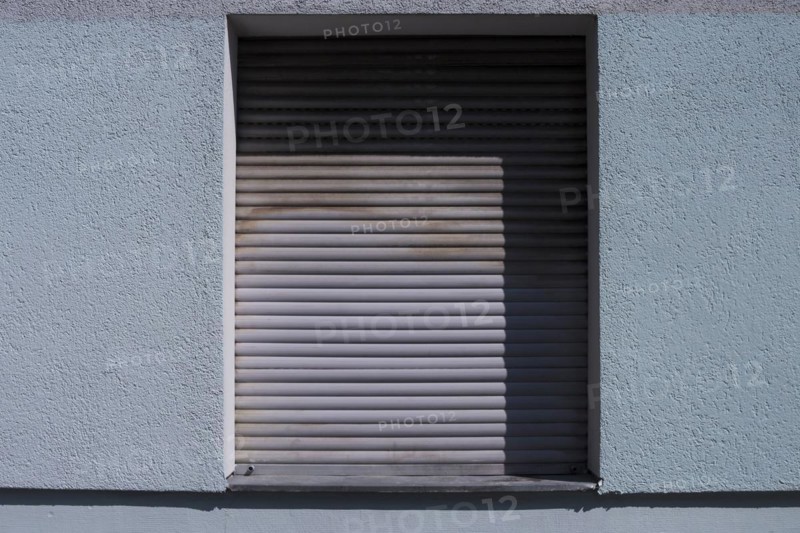 Window with closed blind
