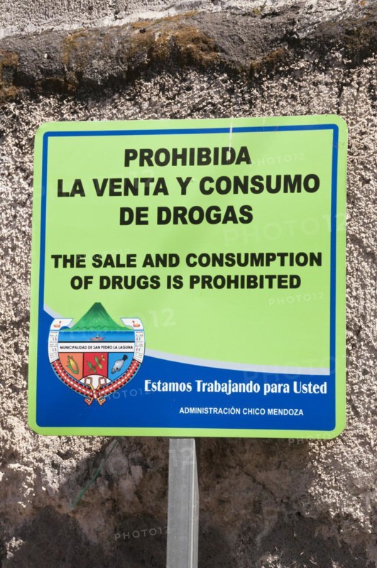 The Sale and Consumption of Drugs is Prohibited