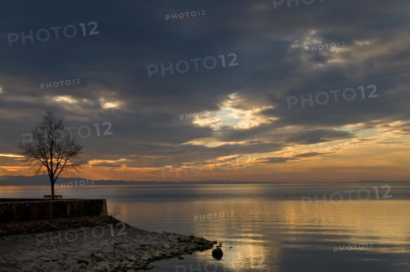 Sunset on Lake Constance near Lindau