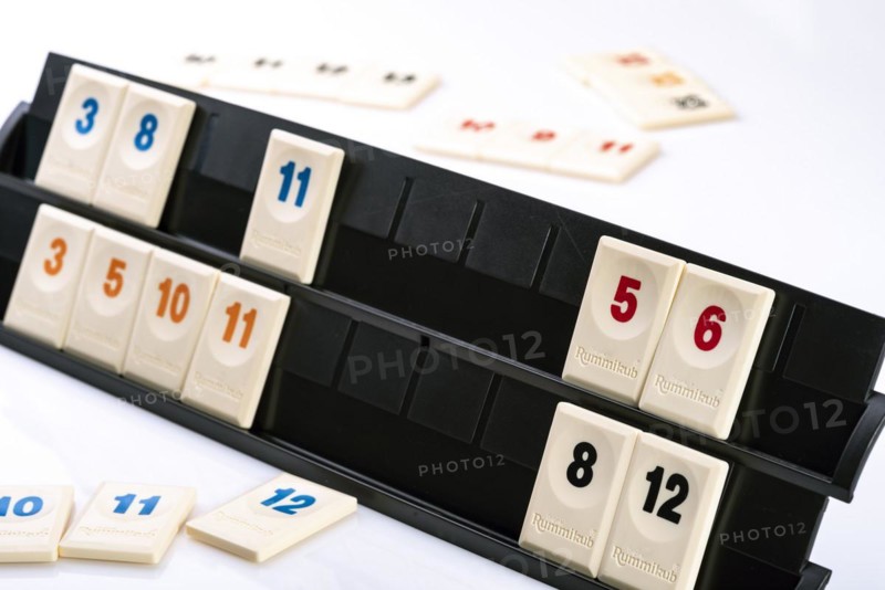 Rummikub tiles in rack