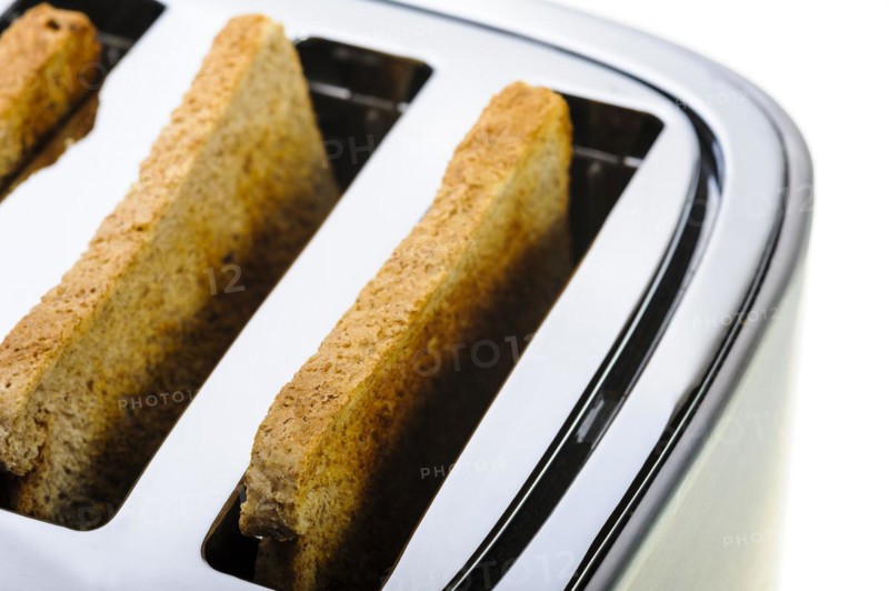 Toasts in toaster