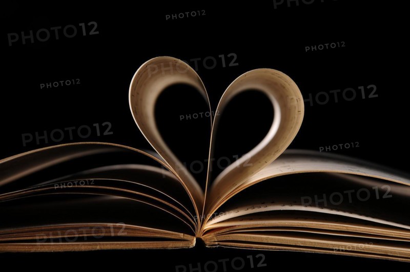 Book pages of a music book