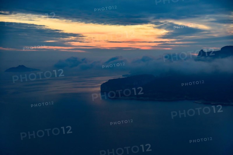 View from Cap Canaille near Cassis in west direction