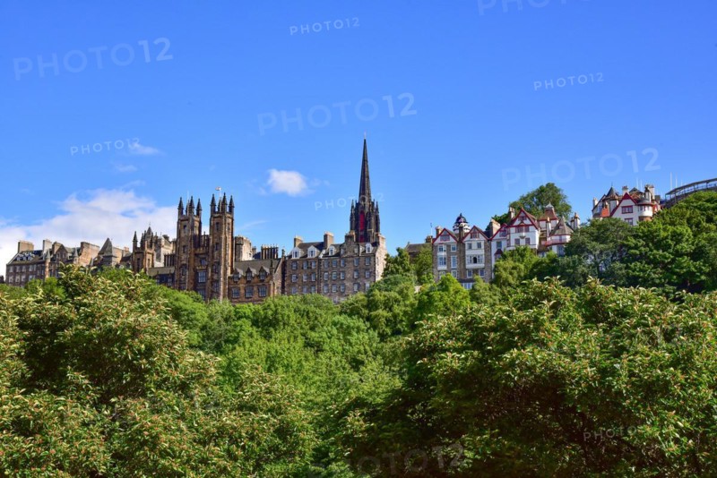 Silhouette of Edinburgh