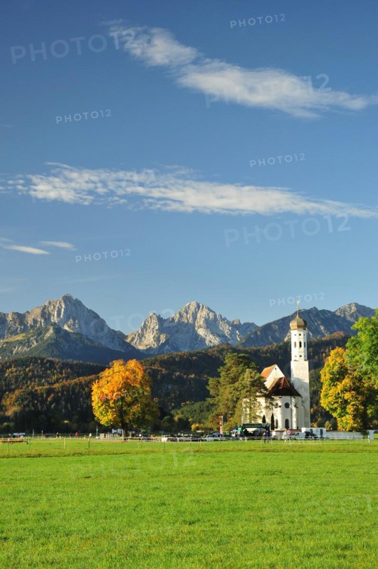 Church of Sankt Coloman near Schwangau