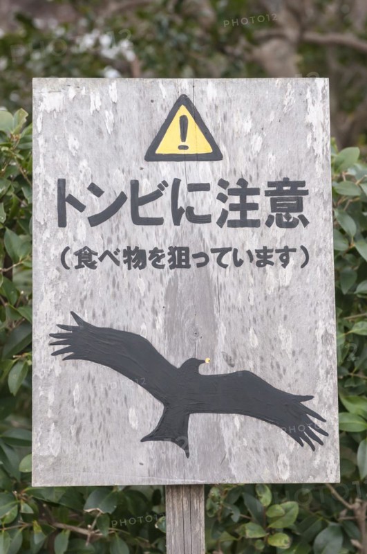 Beware of Kites sign