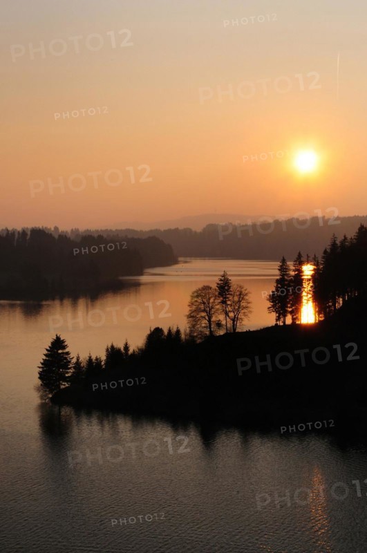 Sunset on the Lech