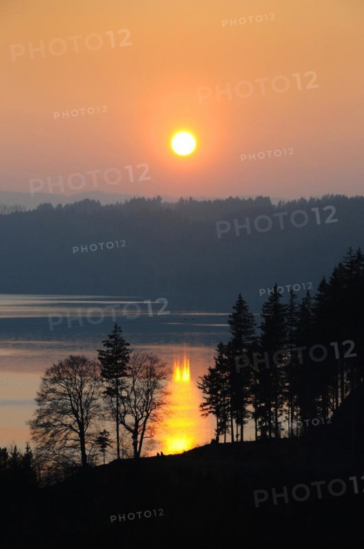 Sunset on the Lech