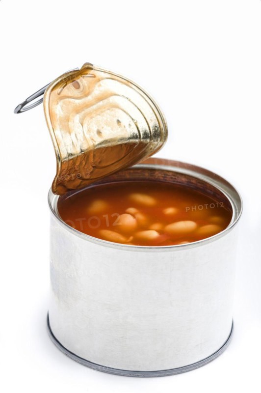 Open can of beans