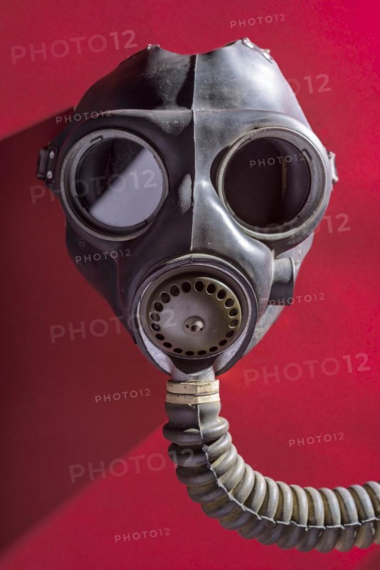 British WW2 gas mask