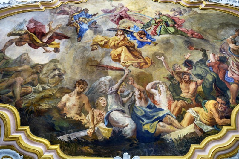 Ceiling fresco