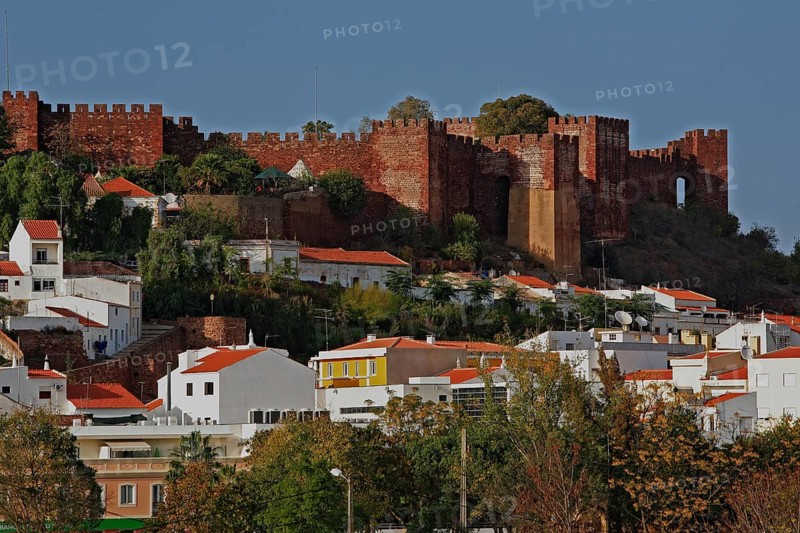Silves Castle and Town in the Algarve