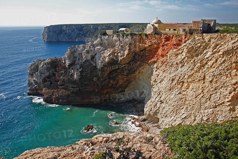 Remains of the Franciscan monastery between Sagres and Cabo de Sao Vicente
