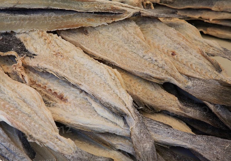 Dried stockfish