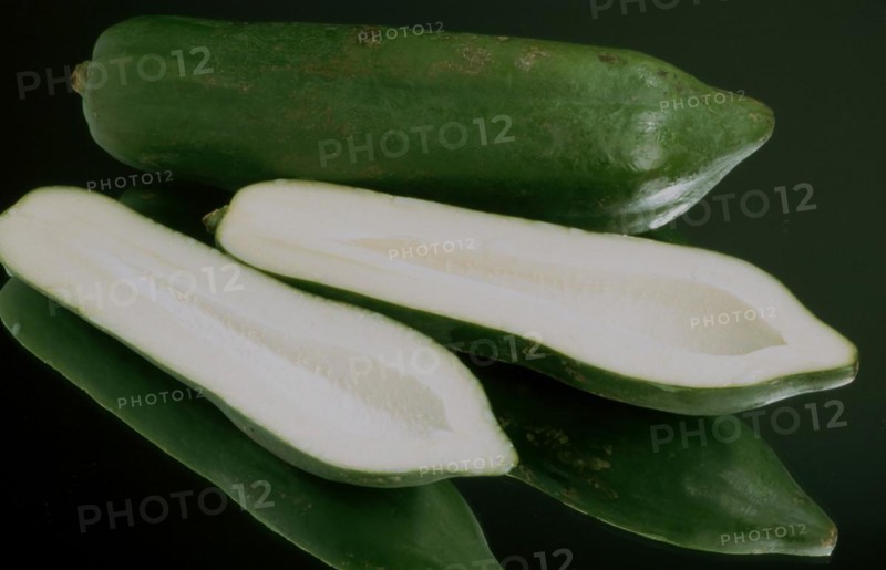 Tropical fruits: Babaco papaya
