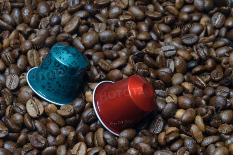 Coffee capsules and coffee beans