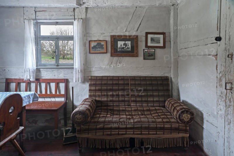 Living room of a shepherds house