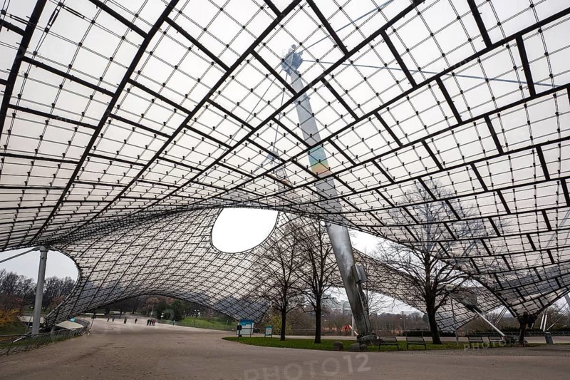 Tent roof in the Olympic Park