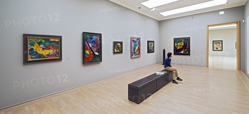 Room with works by Franz Marc