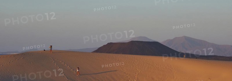 Ochre sand dune
