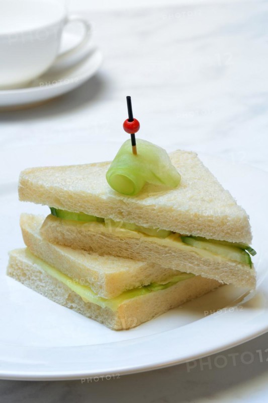English cucumber sandwich