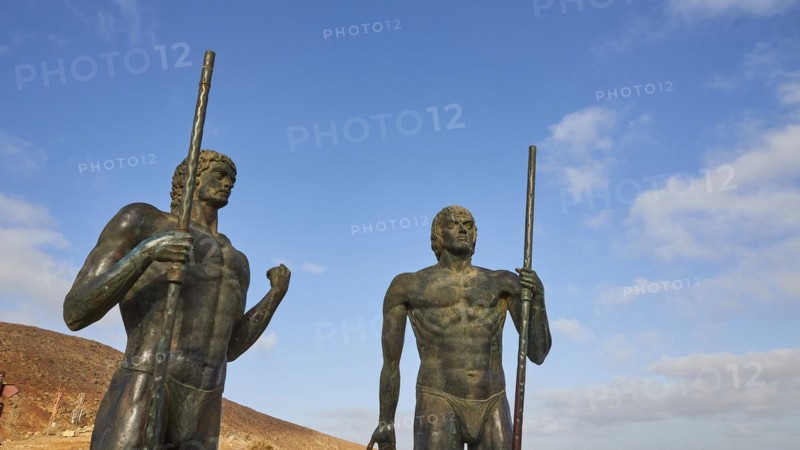Bronze statues
