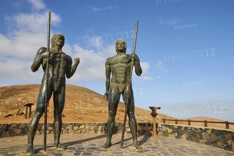 Bronze statues