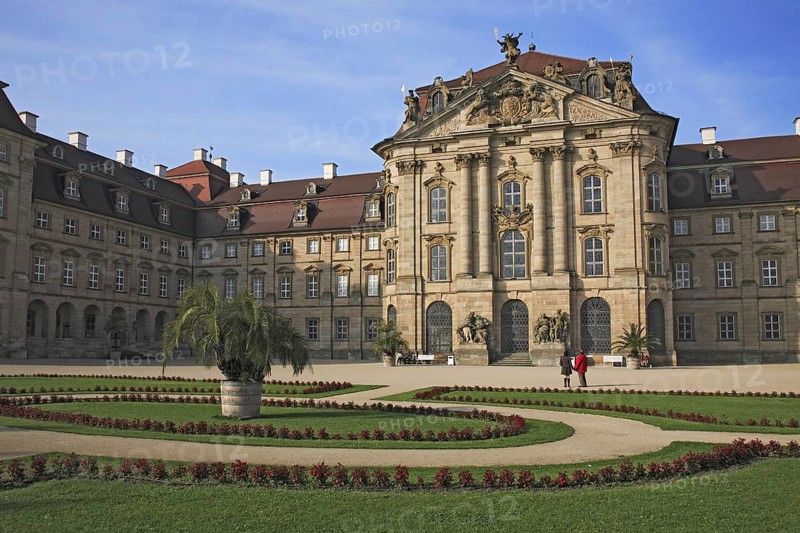 Weissenstein Castle was built between 1711 and 1718 under Lothar Franz von Schoenborn