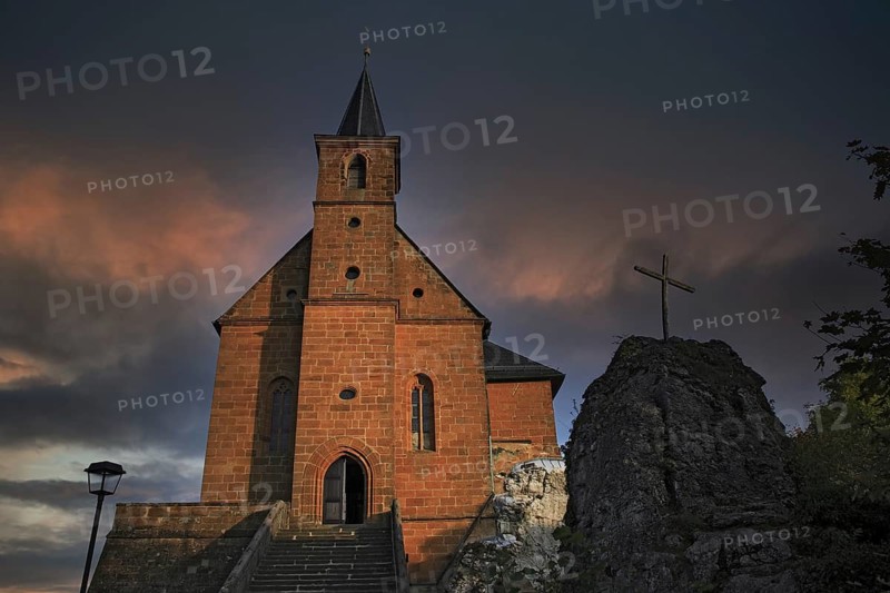 The Guegel is one of the best-known pilgrimage churches in Franconia