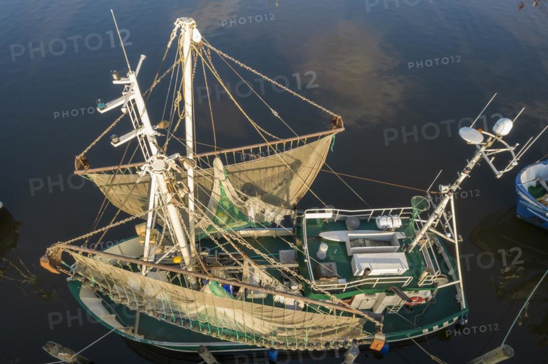 Crab boat in the harbour of Greetsiel