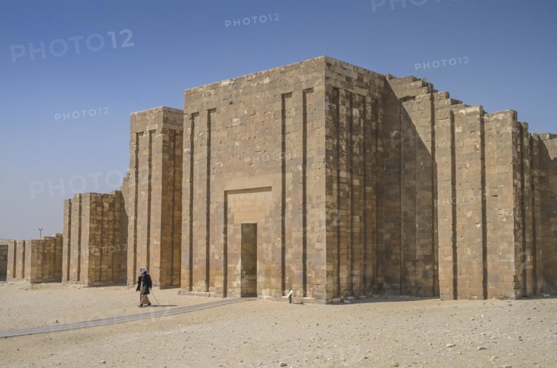 Entrance building to the necropolis of Djoser