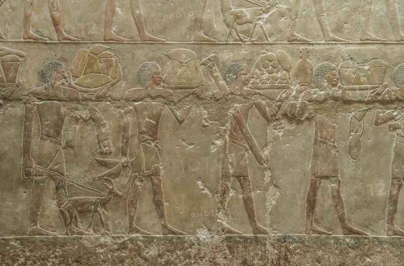Peasants with food