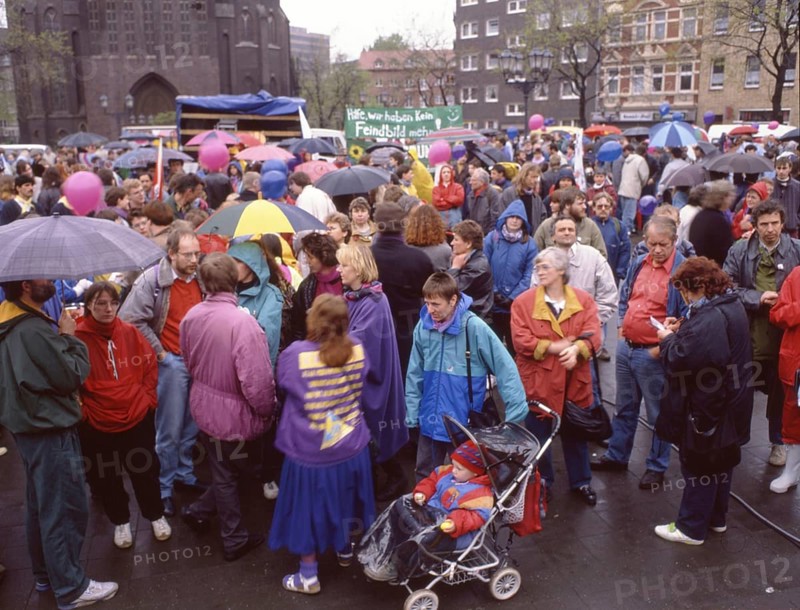 The traditional Easter march