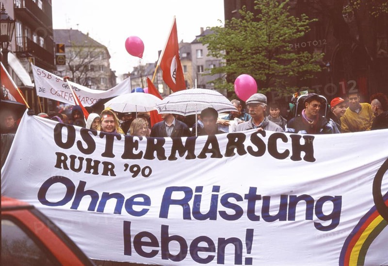 The traditional Easter march