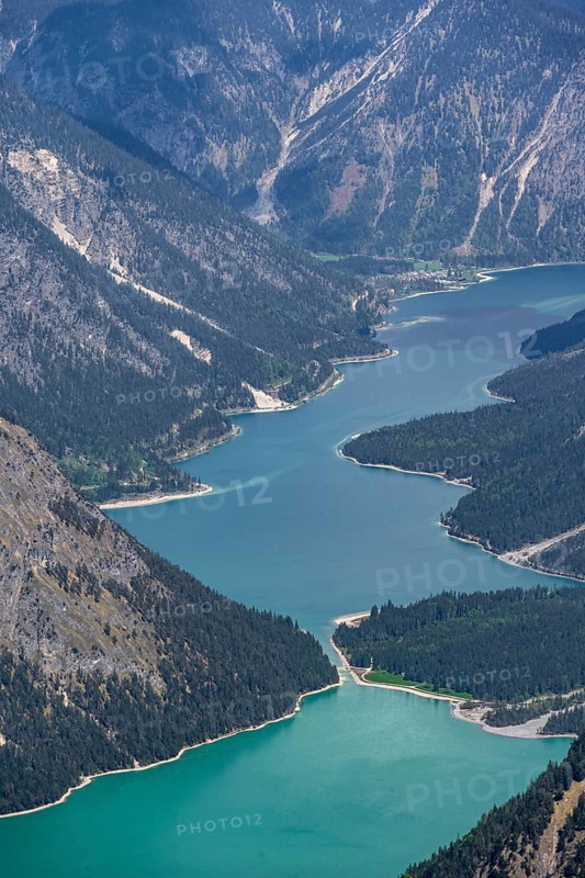 View from Thaneller to the Plansee