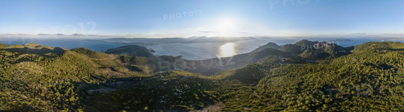 Methana volcanic peninsula
