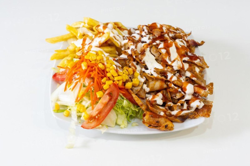 Chef of the kebab restaurant