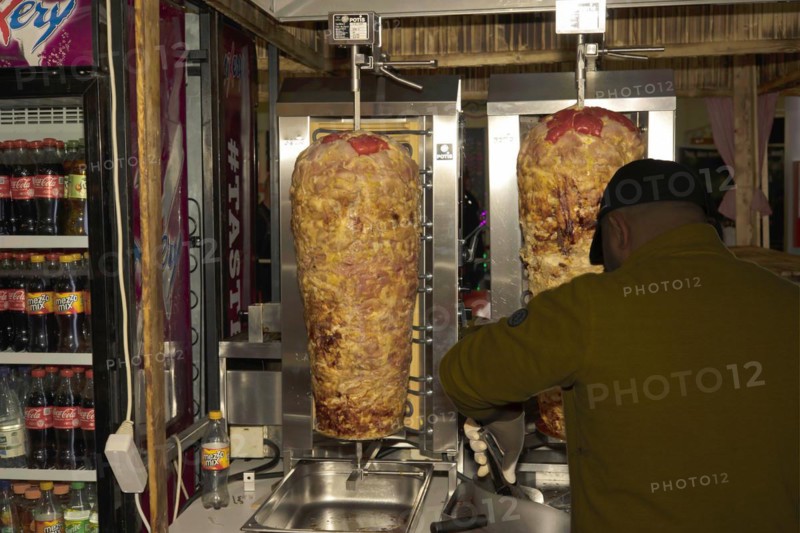 Doener Kebab stand