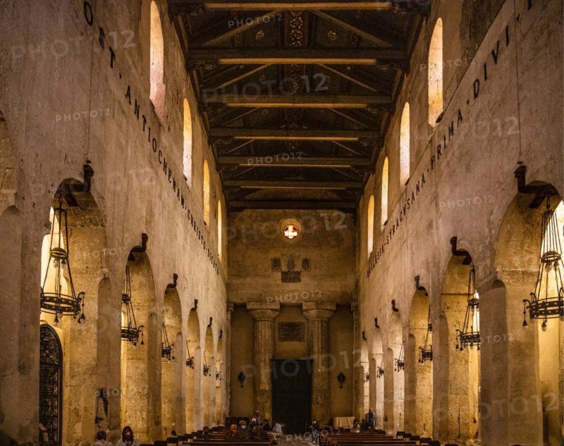 Cathedral of Santa Maria delle Colonne incorporates an ancient Ahtene temple