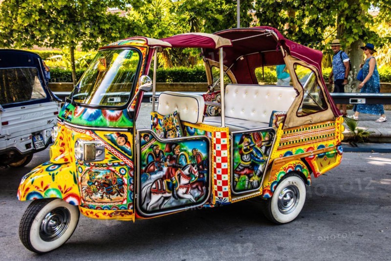 Three-wheeled scooter Ape by Piaggio