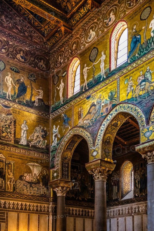 Byzantine gold ground mosaics