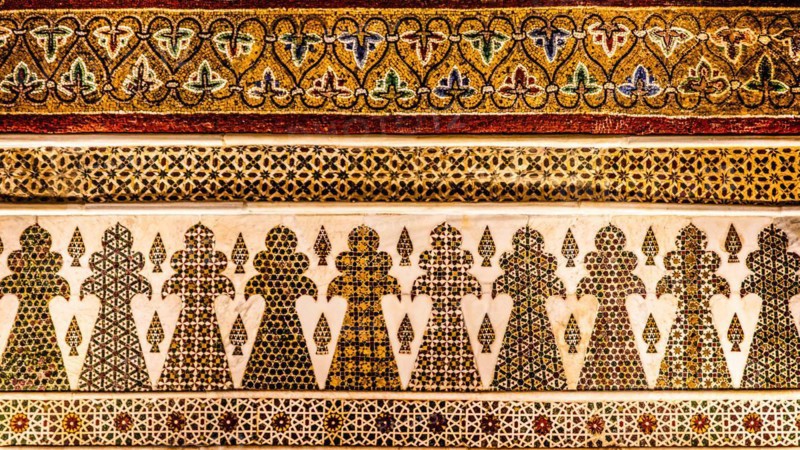 Elaborate decorations
