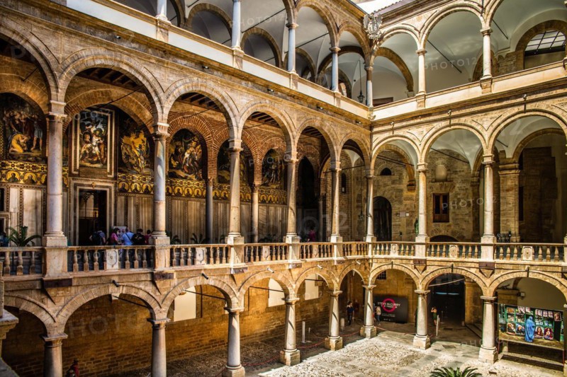 Norman Palace with the Cappella Palatina