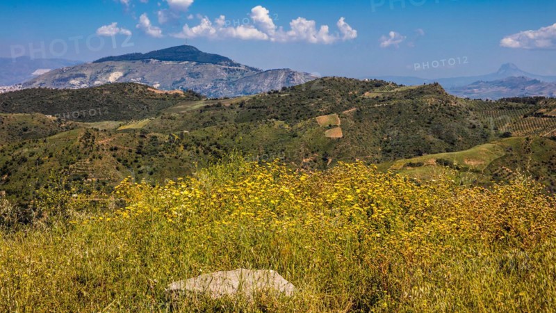 Hellenistic ancient theatre from the 3rd century BC with grandiose panorama