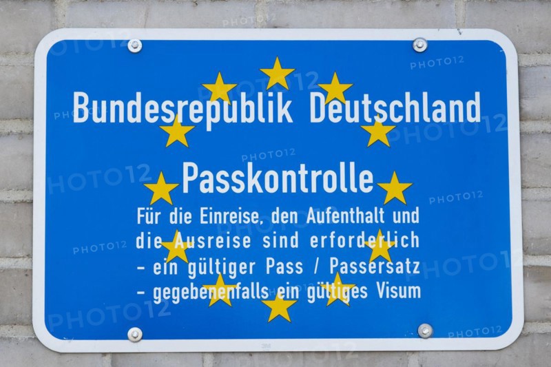 Sign with writing