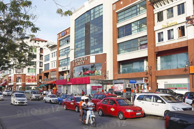 Commercial building on the main road