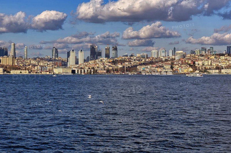 Bosphorus residential and office towers