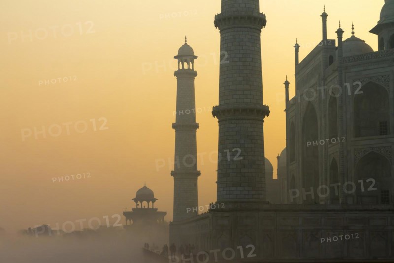 Taj Mahal at sunrise