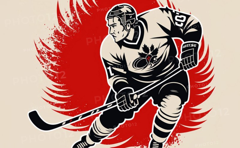 Logo hockey player